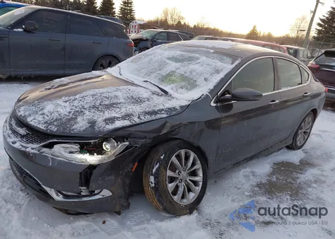 2015 Chrysler 200 C z USA, uszkodzony, nr VIN 1C3CCCCG3FN509966